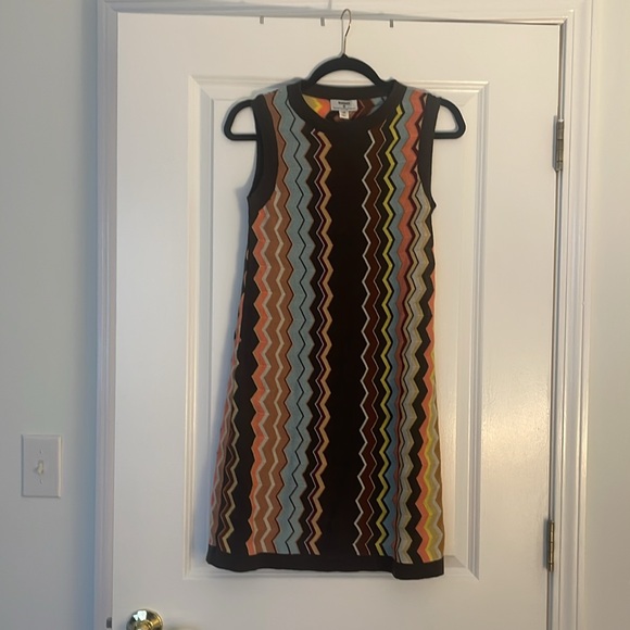 Missoni for Target classic zig zag print multi-color shift dress - Picture 3 of 3